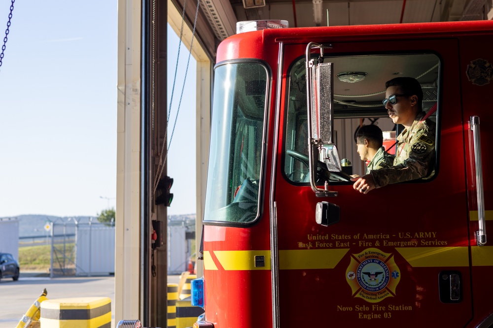 U.S. Army Garrison Black Sea Commander Visits Novo Selo Training Area