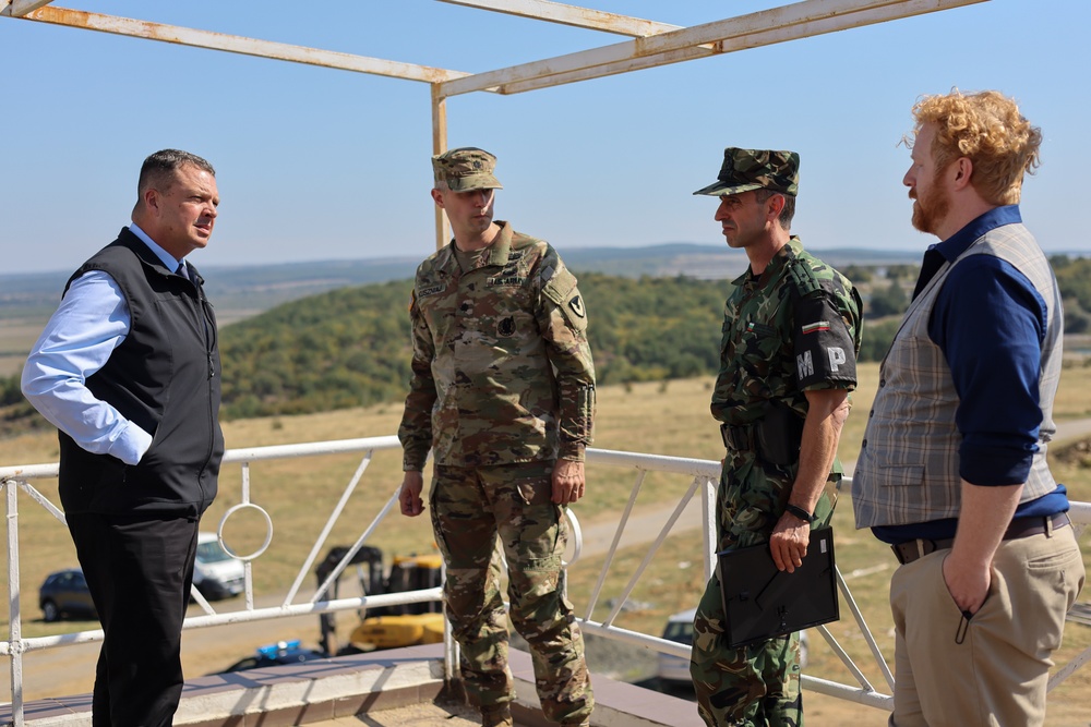 U.S. Army Garrison Black Sea Commander Visits Novo Selo Training Area