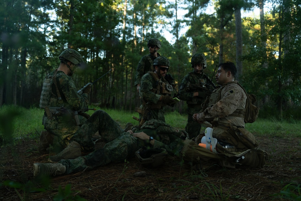 2nd ANGLICO and NATO Allies Conduct Onboarding Drills During Burmese Chase 24