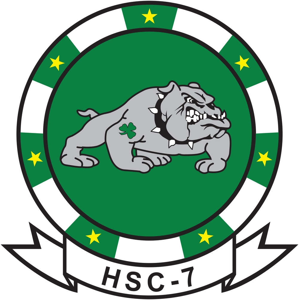 HSC-7, Dusty Dogs, Logo Seal Patch
