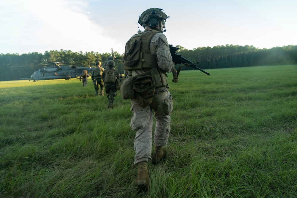 2nd ANGLICO and NATO Allies Conduct Onboarding Drills During Burmese Chase 24