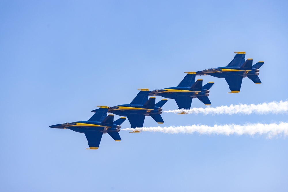 America’s Airshow 2024 Practice: Blue Angels