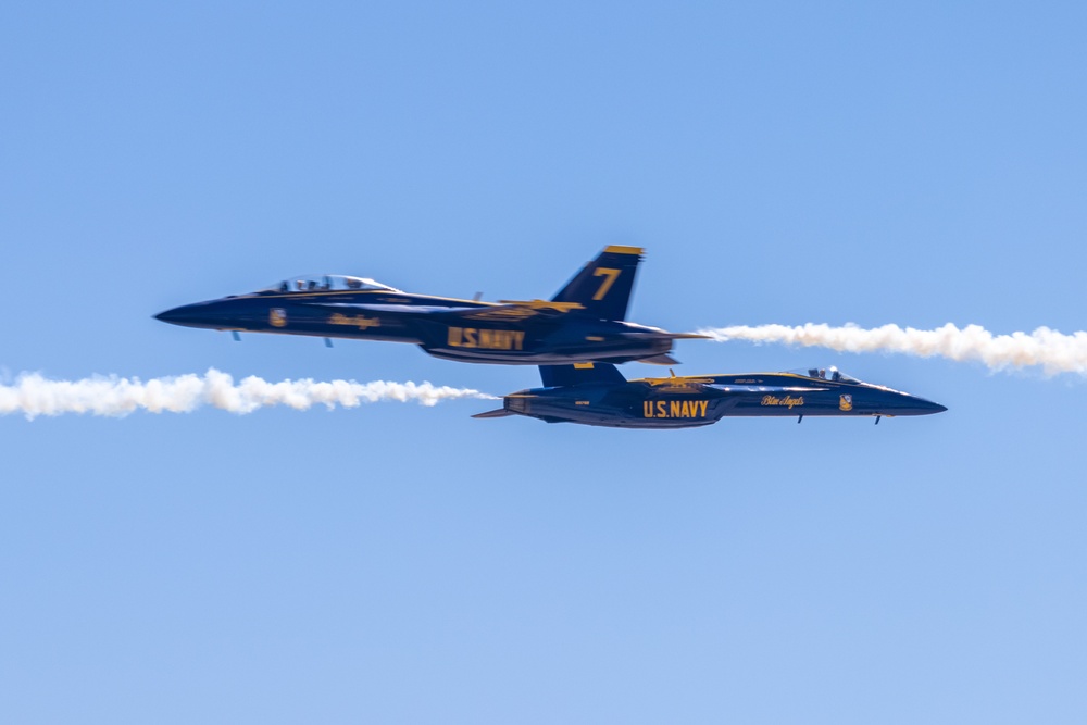 America’s Airshow 2024 Practice: Blue Angels