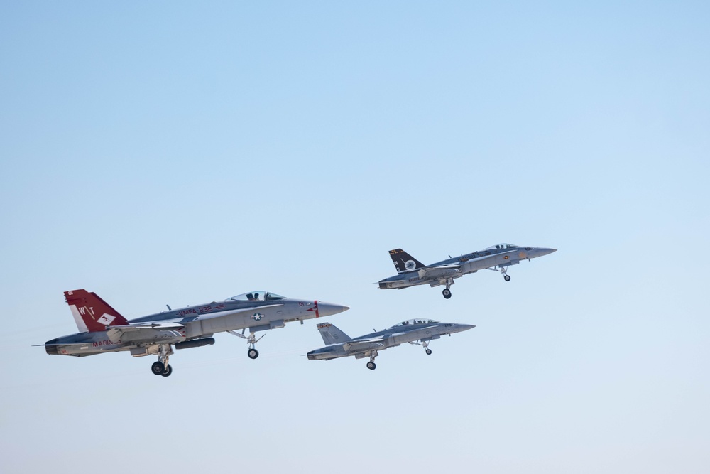 2024 America's Airshow Practice: MAGTF Demo