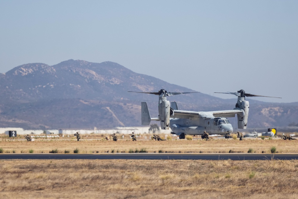 2024 America's Airshow Practice: MAGTF Demo