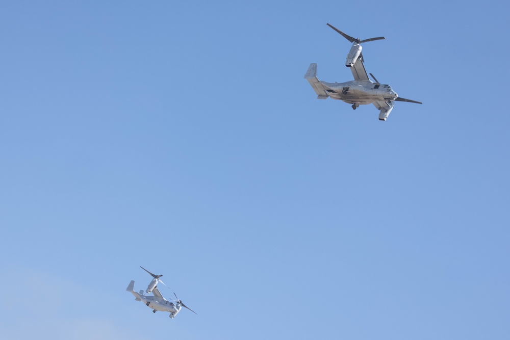 2024 America's Airshow Practice: MAGTF Demo