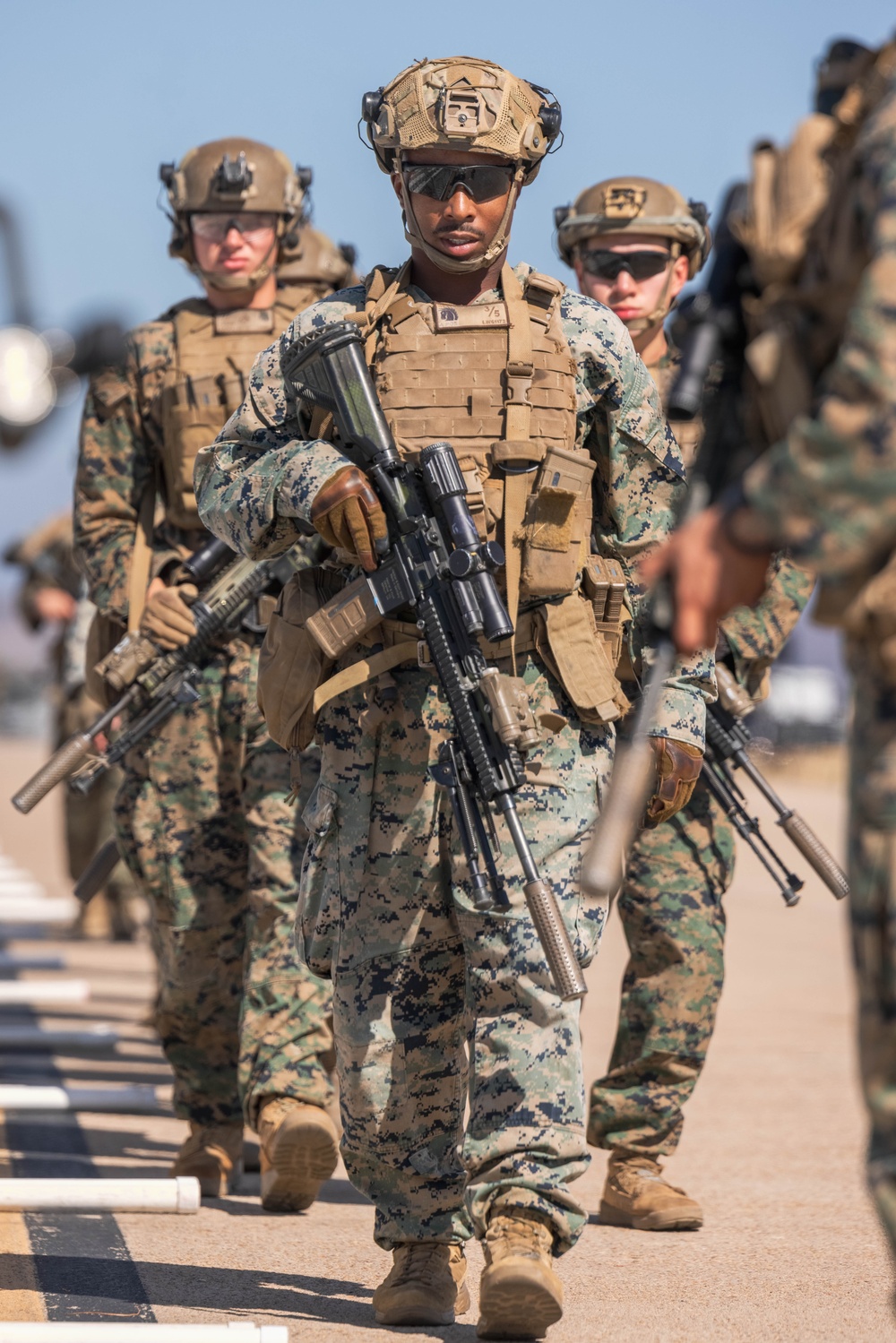 2024 America's Airshow Practice: MAGTF Demo