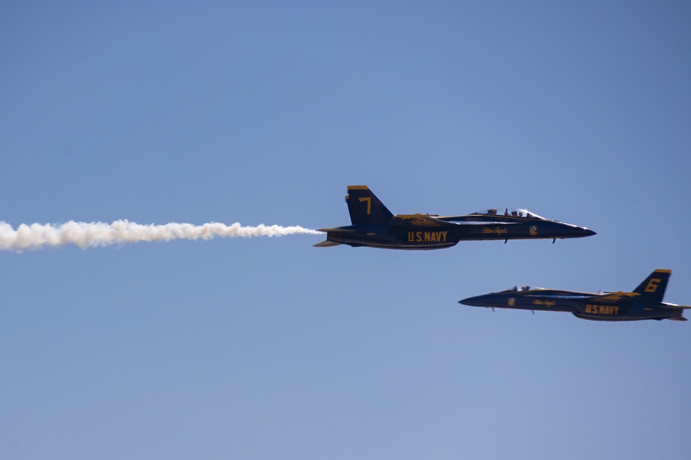 America’s Airshow 2024 Practice: Blue Angels