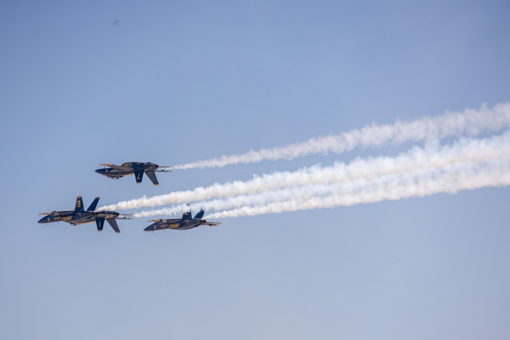 America’s Airshow 2024 Practice: Blue Angels