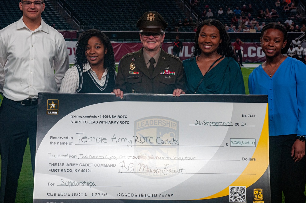 U.S. Army Reserve awards millions in Minuteman Scholarships to Temple ROTC students