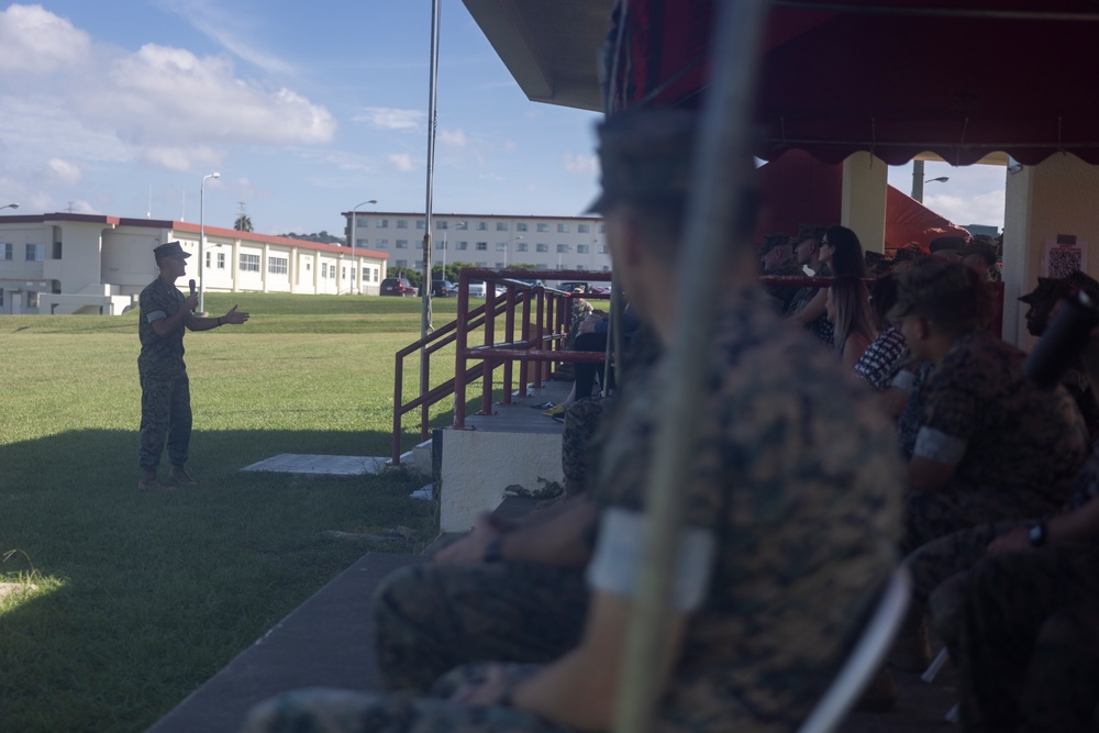 Marine Wing Headquarters Squadron 1 holds change of command, retirement ceremony