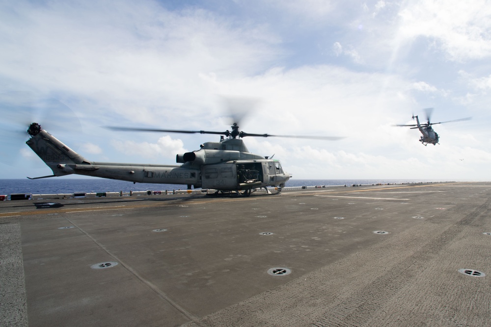 Boxer Conducts Flight Deck Operations