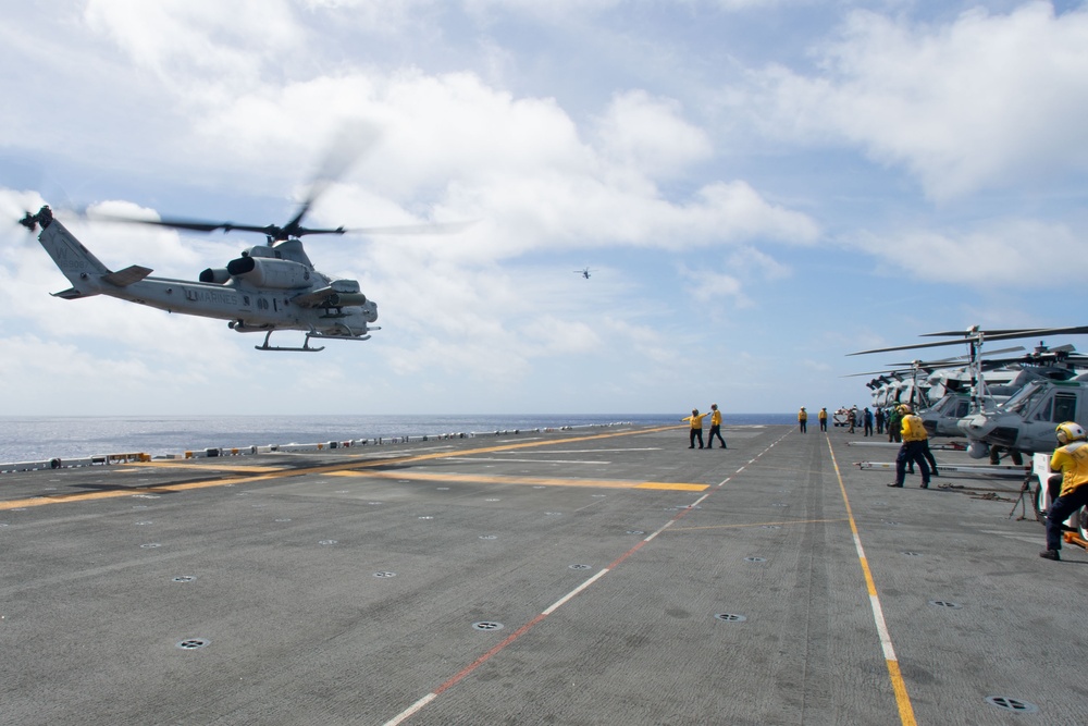 Boxer Conducts Flight Deck Operations