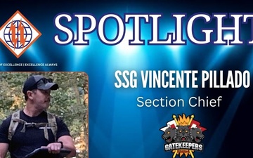 2d TSB Spotlight: Staff Sgt. Vincente Pillado