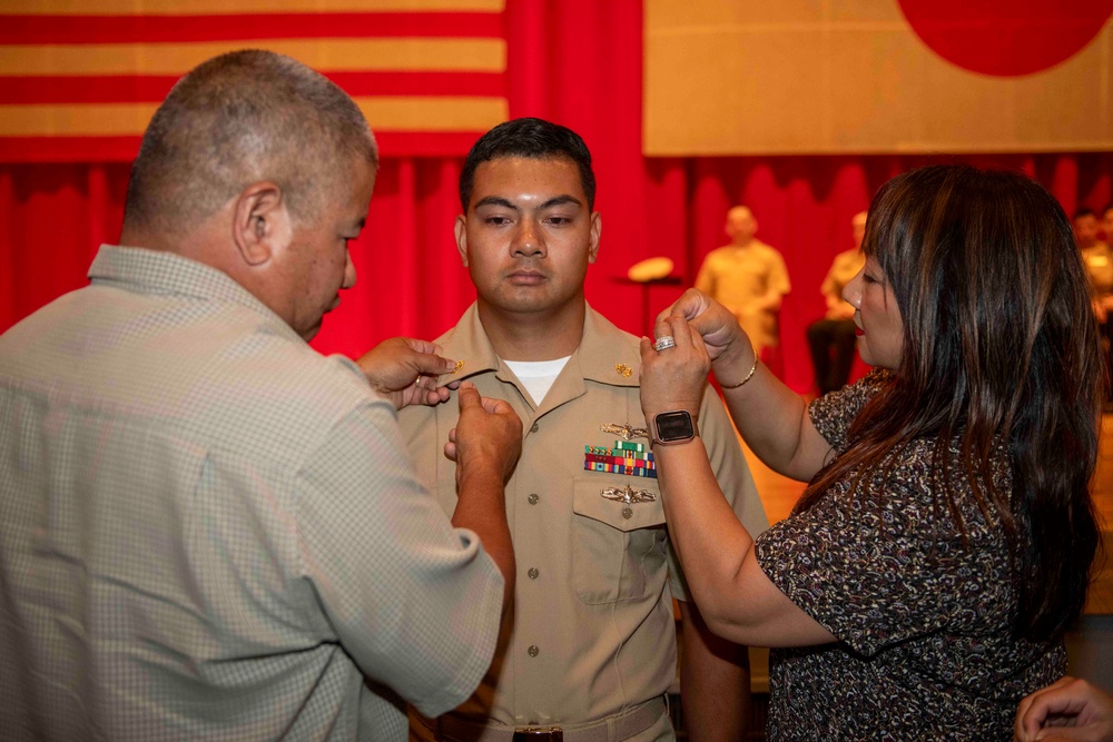 Chief Pinning Ceremony