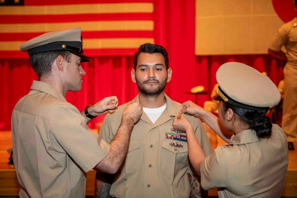 Chief Pinning Ceremony