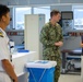 JMSDF Kure Hospital members tour the Naval Family Branch Clinic at MCAS Iwakuni