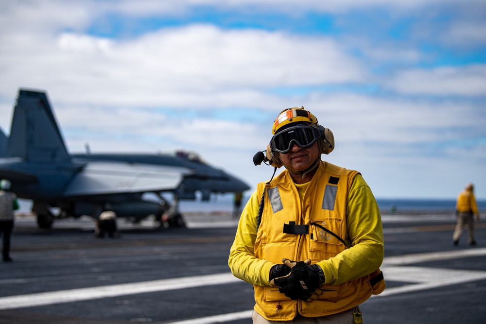 Nimitz Conducts Flight Operations