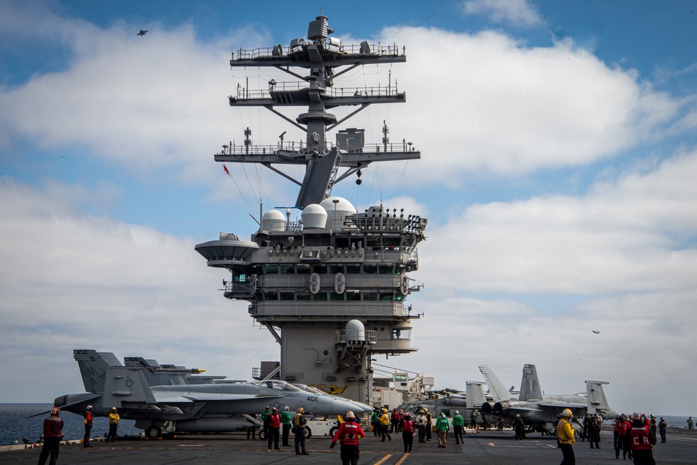 Nimitz Conducts Flight Operations