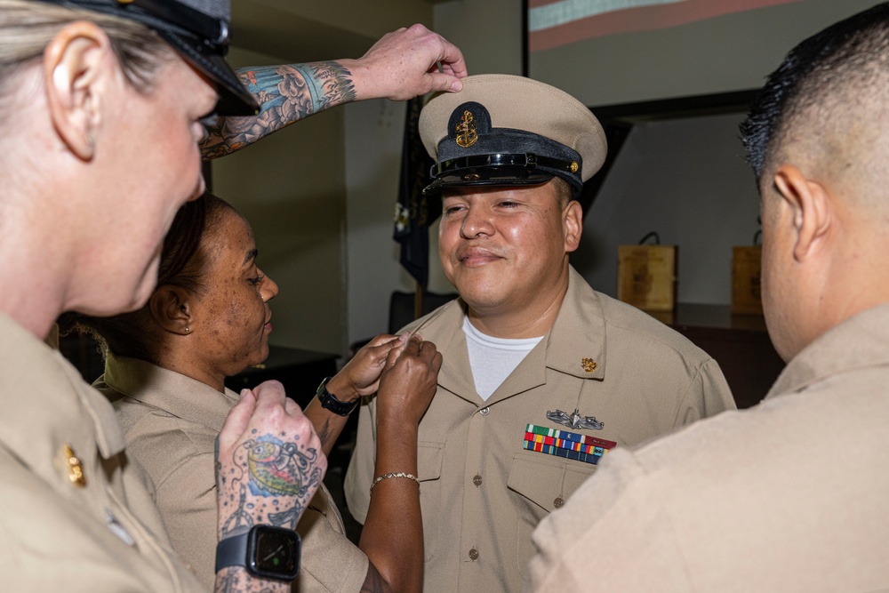 Singapore Holds Chief Pinning Ceremony, Sept. 27, 2024