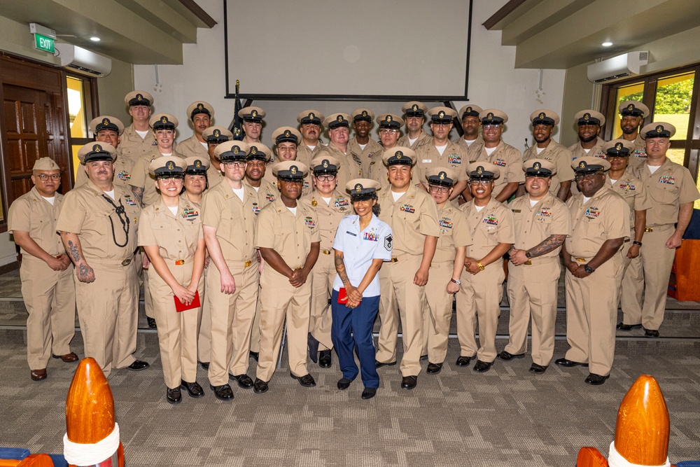 Singapore Holds Chief Pinning Ceremony, Sept. 27, 2024