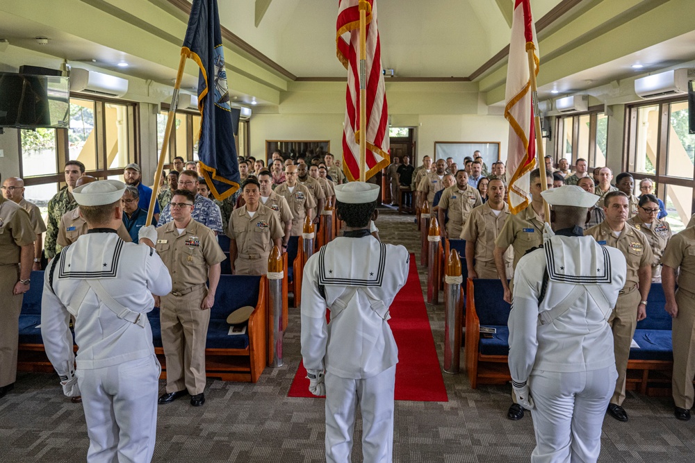 Singapore Holds Chief Pinning Ceremony, Sept. 27, 2024