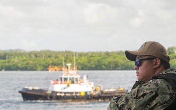 Theodore Roosevelt Carrier Strike Group Departs Guam