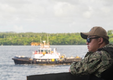 Theodore Roosevelt Carrier Strike Group Departs Guam