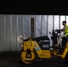 Paving the way: 374 CES makes nighttime road repairs