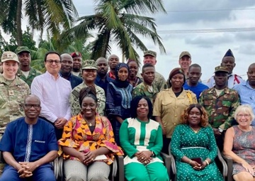 Defense Institute for Medical Operations, Michigan Air National Guard bring disaster planning course to Liberia