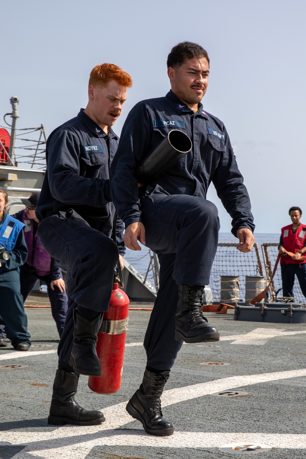 Damage Control Training Team Drill