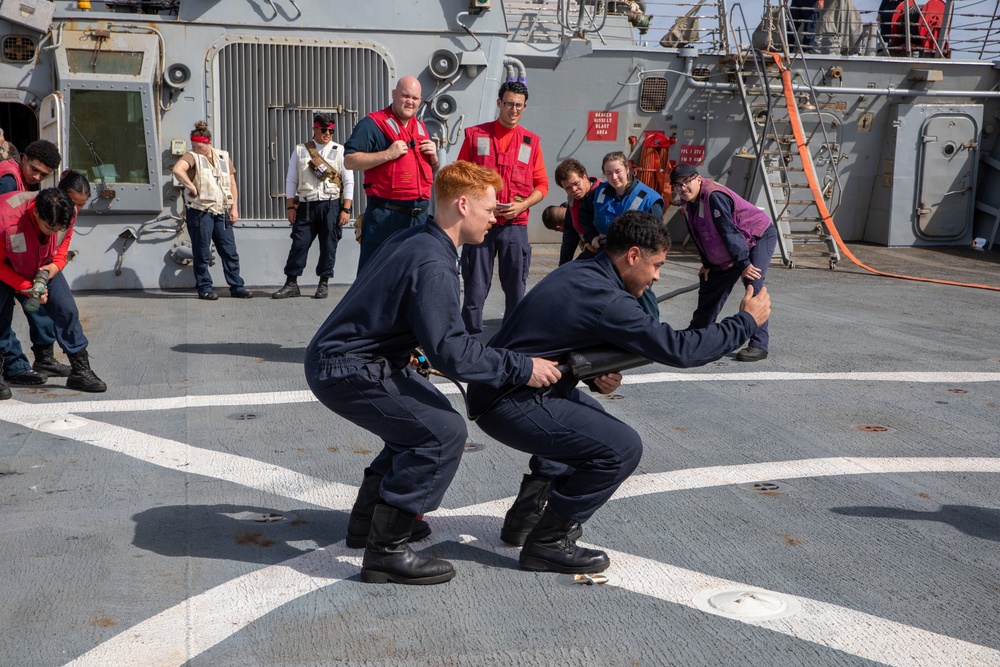 Damage Control Training Team Drill