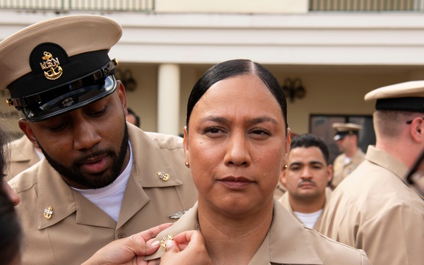 NSA Naples hosts 2024 Chief Pinning