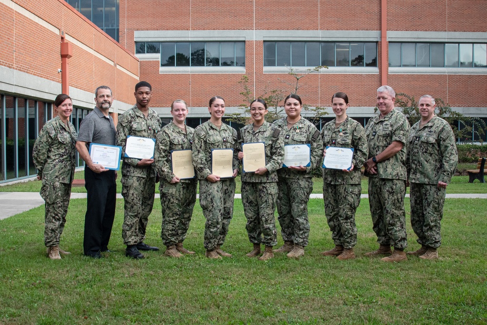 Naval Health Clinic Cherry Point Honors Sailors, Staff at September Awards Ceremony