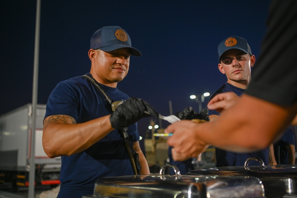 Deployed combat dining-out