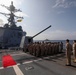 USS Dewey (DDG 105) Conducts Chief Petty Officer Pinning Ceremony While Operating in the Timor Sea