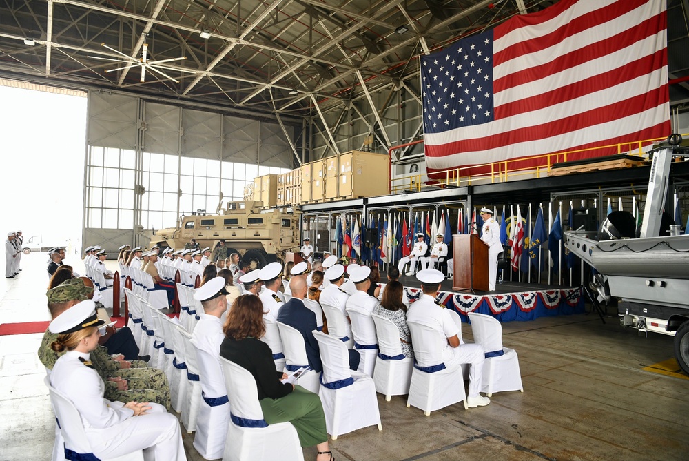 CTF 68 Change of Command