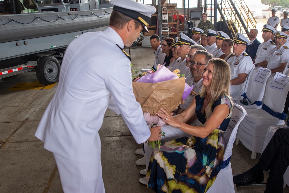 CTF 68 Change of Command