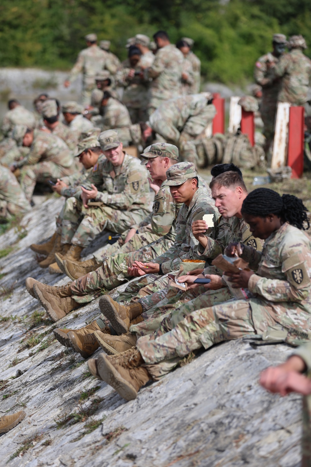 21st Theater Sustainment Command crossing the Danube