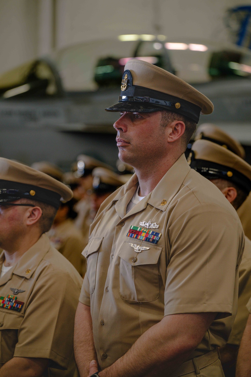 Theodore Roosevelt Chief Pinning