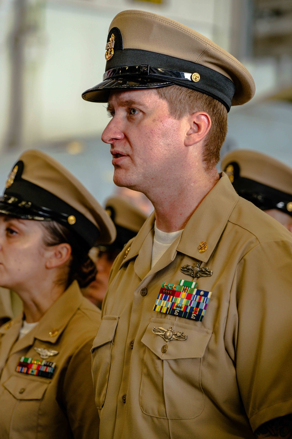 Theodore Roosevelt Chief Pinning