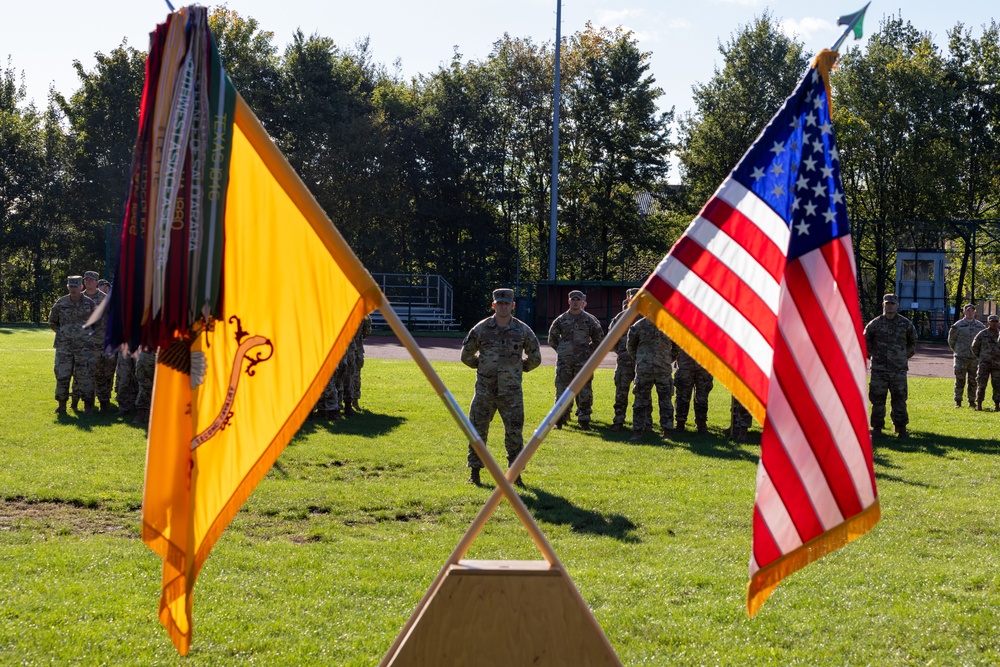 2nd Cavalry Regiment E2B Testing: Pinning Ceremony