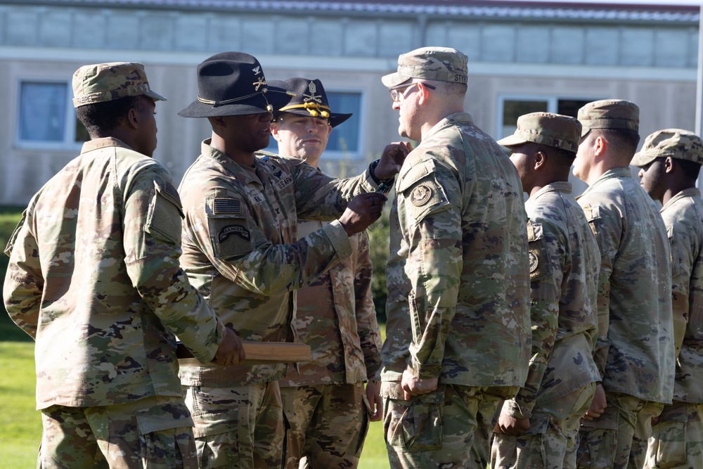 2nd Cavalry Regiment E2B Testing: Pinning Ceremony