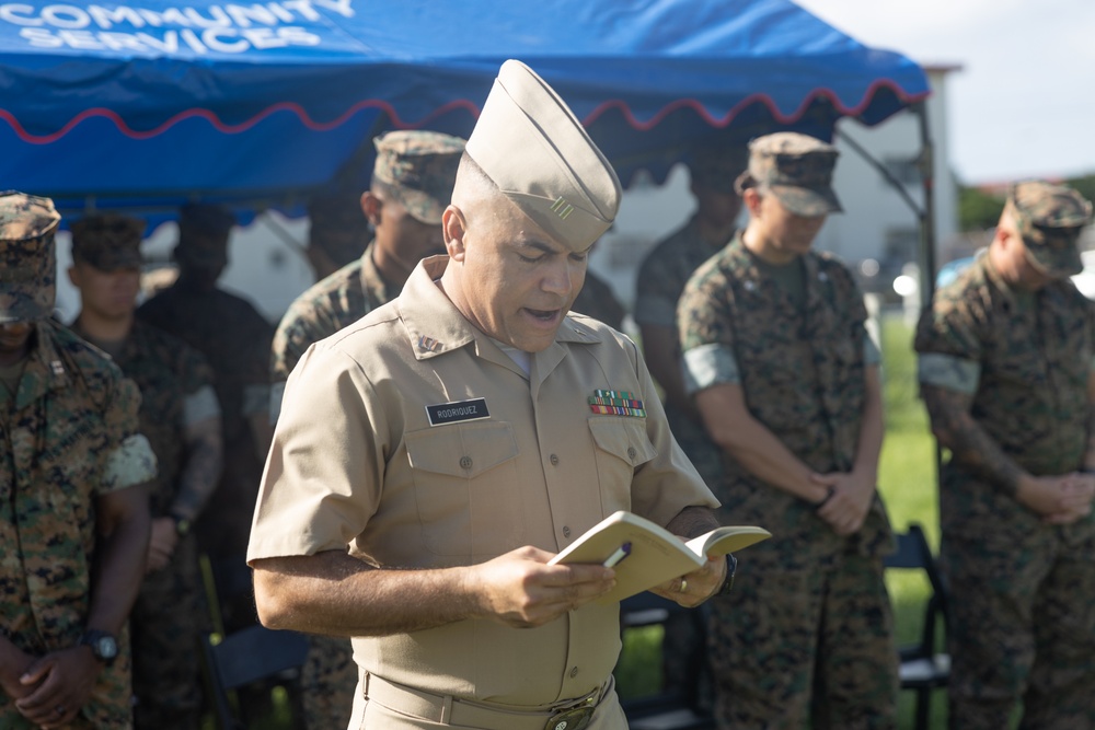 CLB-31 Standup Ceremony, Combat Logistics Company Bravo and Headquarters Company