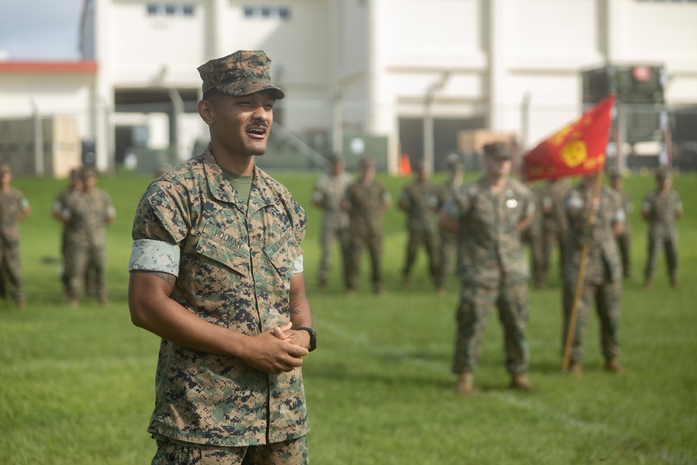 CLB-31 Standup Ceremony, Combat Logistics Company Bravo and Headquarters Company