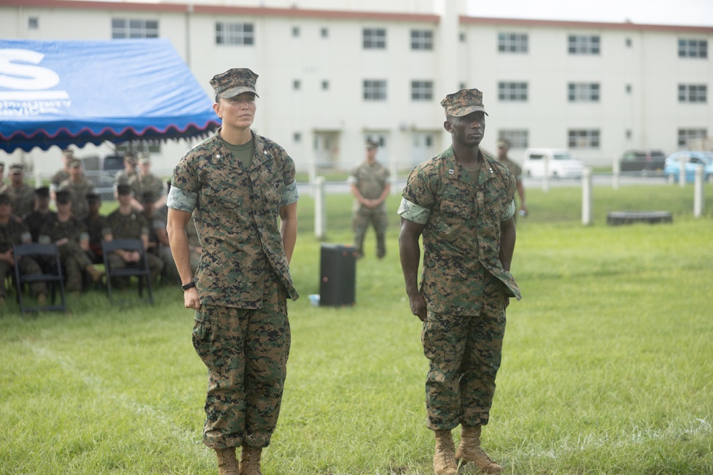 CLB-31 Standup Ceremony, Combat Logistics Company Bravo and Headquarters Company