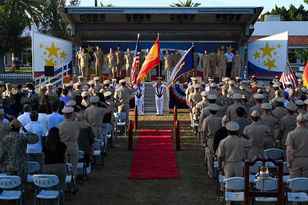 NAVSTA Rota Chief Pinning Ceremony