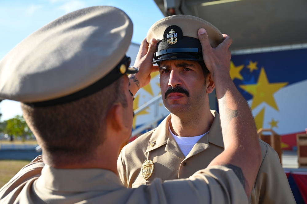 NAVSTA Rota Chief Pinning Ceremony