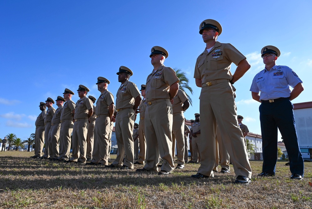 NAVSTA Rota Chief Pinning Ceremony