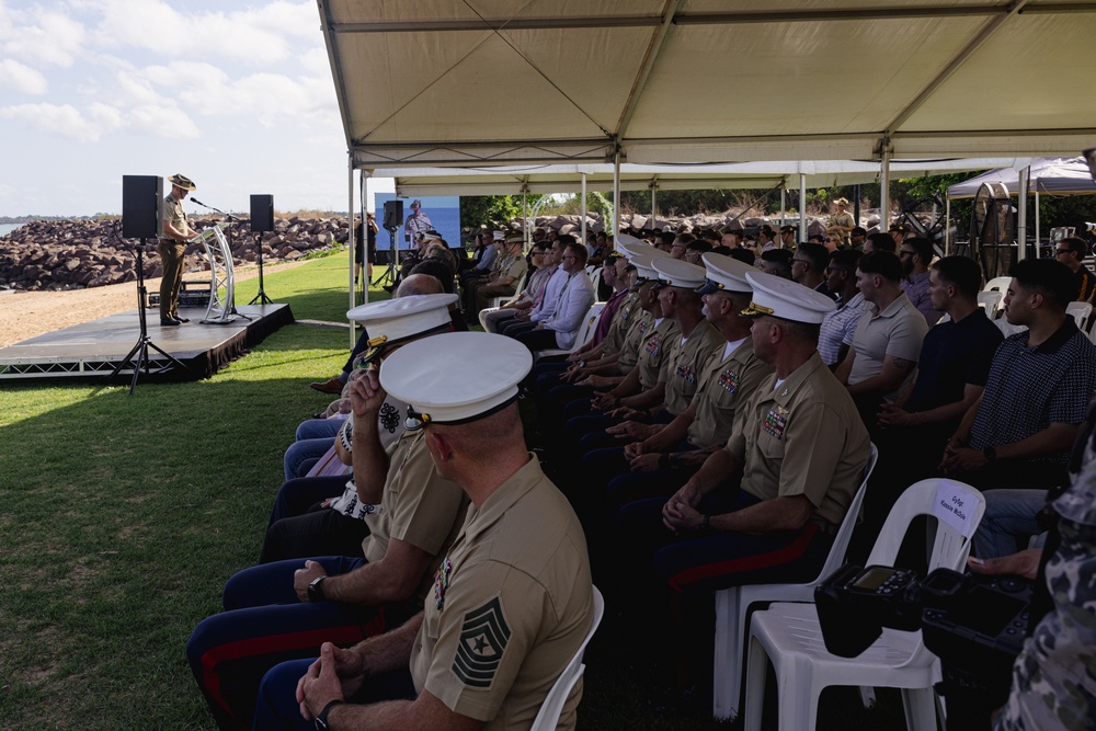 U.S. Marines, families of fallen, ADF participate in Tiwi Island and Larrakia people healing ceremony in Darwin